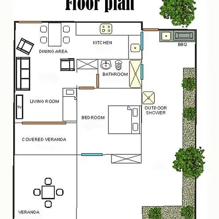 Lovely Ground Floor With Bbq Apartmán